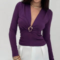 Suéter morado