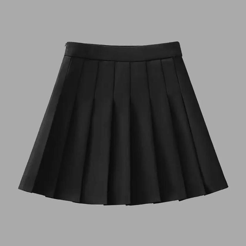 Falda plisada