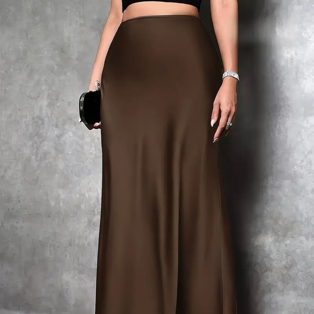 Falda satin