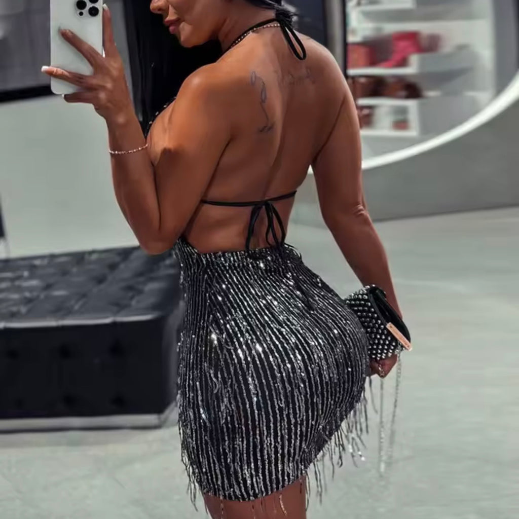 Vestido glitter