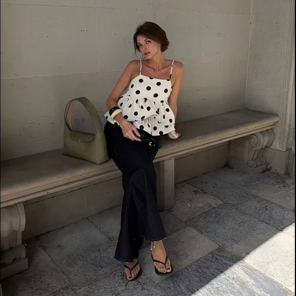 Blusa lunares